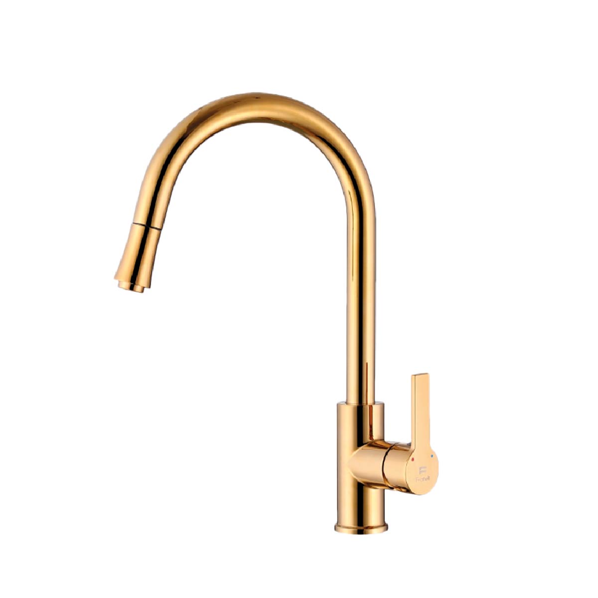 Mezcladora Monoc. P/Cocina Al Mueble Maui-1 Bronce Gold - Fratelli Premium